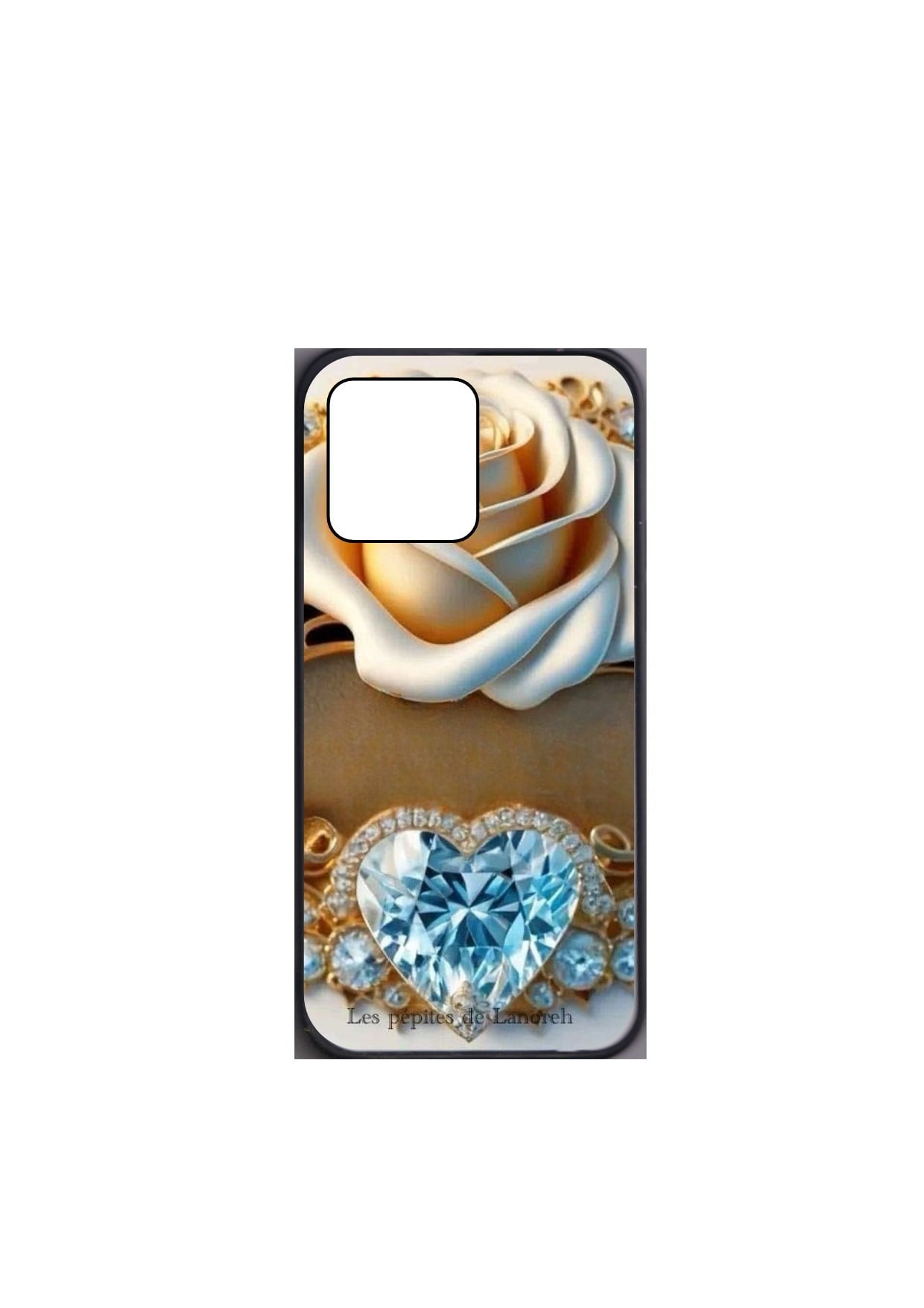 Rose à personnaliser avec prénom