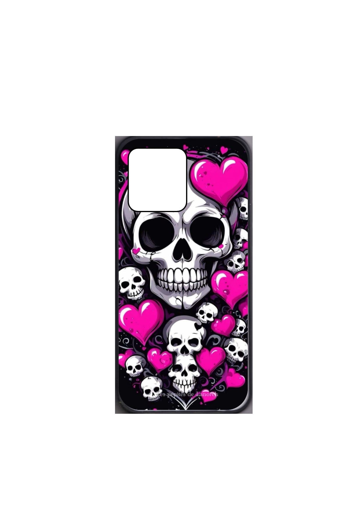 Pink skull