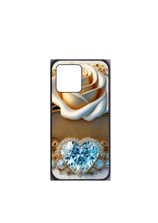 Rose à personnaliser avec prénom