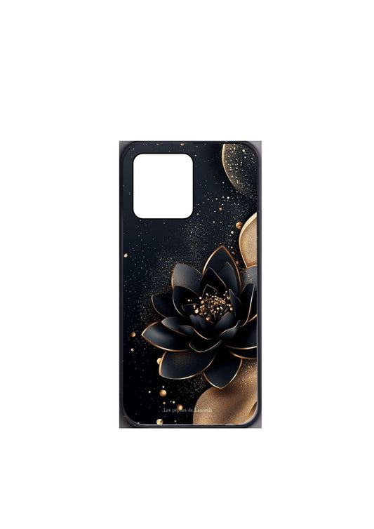 black flower