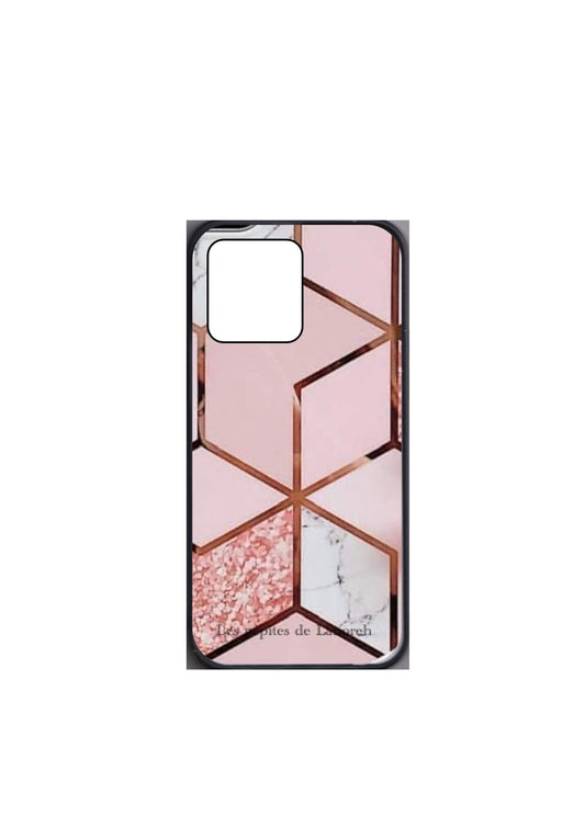 pink geometric